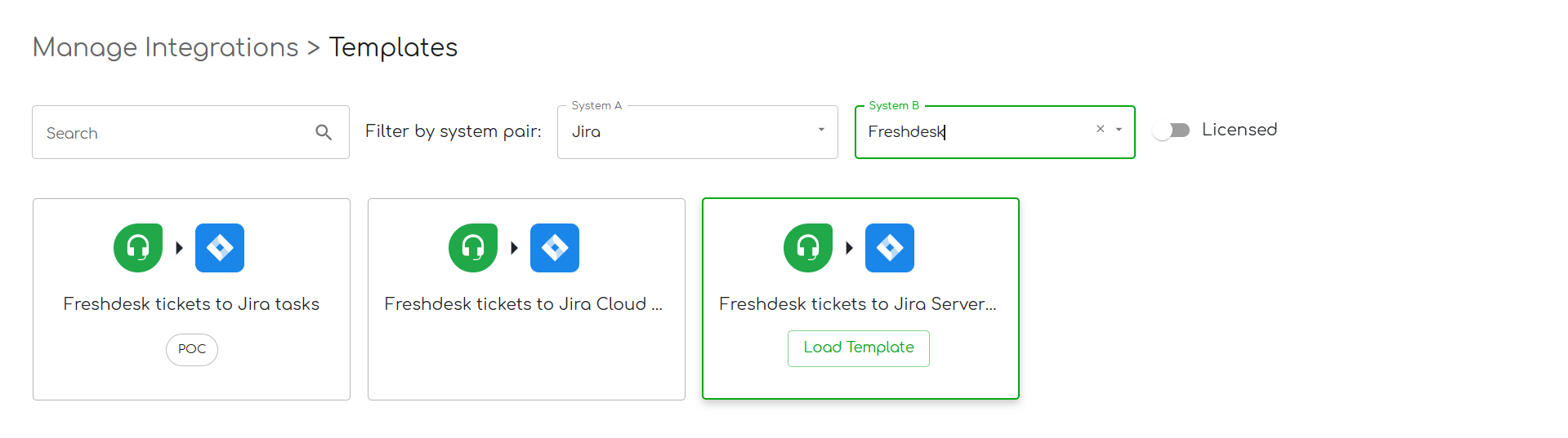 ZigiOps comes with large pre-defined integrations template library and with the option to customize them or import your own.
