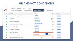 Conditions Or, Not, And