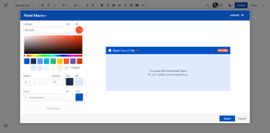 Change lozenge text and color