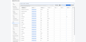 Add Last Used, Screens, Contexts and Work Items columns, then filter (here: screens = 0) to spot custom fields worth reviewing for cleanup.