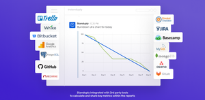Power Up Your Reports: Standuply seamlessly integrates with a wide array of third-party tools, bringing enriched data and insights into every summary.