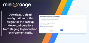 Take a Backup of settings and restore them on a new instance