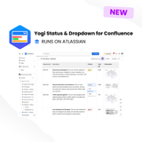Yogi Status & Dropdown for Confluence - Runs on Atlassian