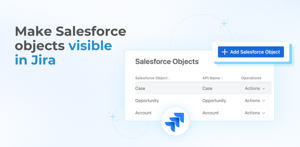 Make Salesforce Objects visible in Jira