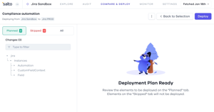 Deploy configuration changes between your instances