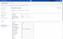 Simple Admin Settings