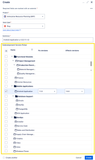 You can select different versions for different components when creating issues.