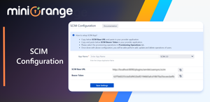 Configure the SCIM application