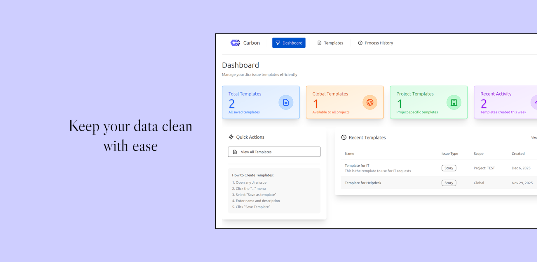 Improve Data Quality