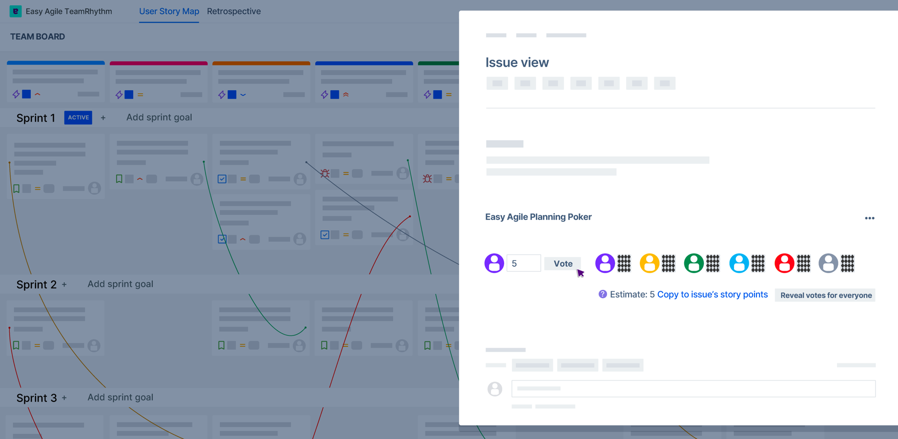 Collaborative estimation uncovers complexity early, so blockers can be managed and your team avoids frustrating delays. 