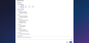 Use Quick Score for async workflows when your team needs fast AI readiness input without running a live voting session.