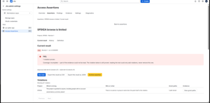 The published rule, and a live check of every group and project it names - what Jira calls each one right now, beside what it was called when the rule was published.