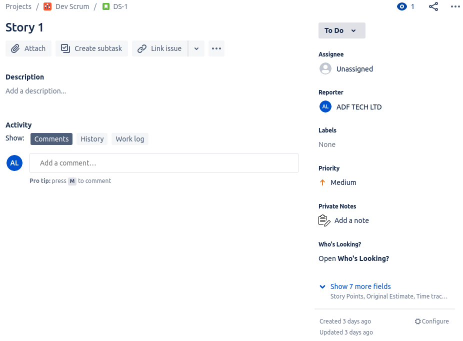 Add your notes directly to Jira issue