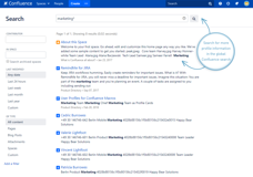 Search for additional profile information.
