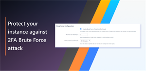 Protect your instance against 2FA Brute Force attacks