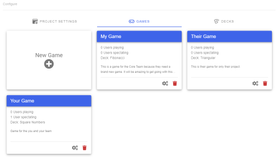 Create multiple games