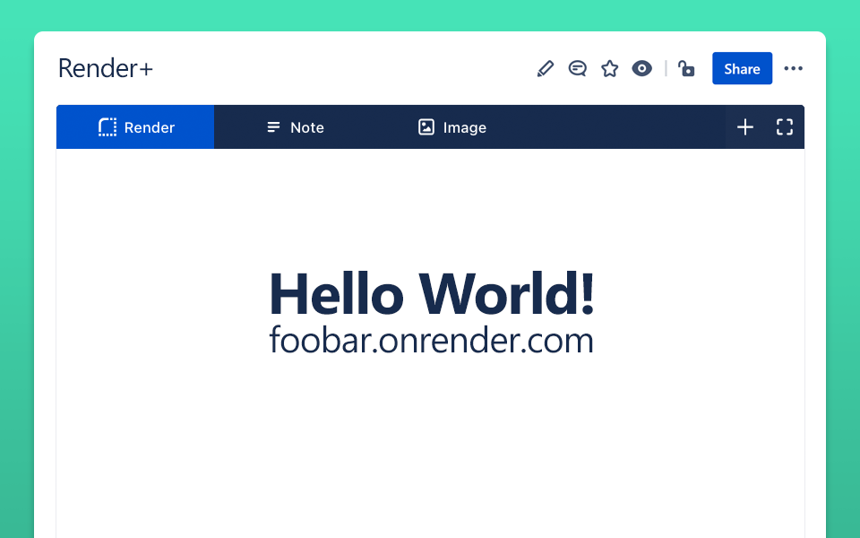 Render+ for Confluence | Atlassian Marketplace