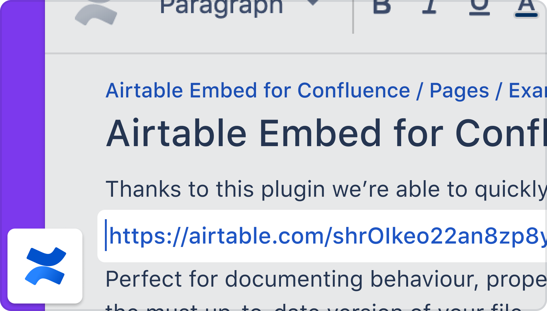 Paste & Embed