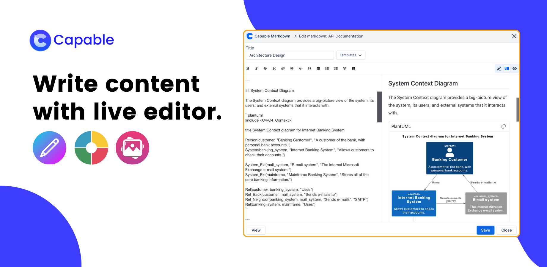 Use the Live Editor to Write Markdown