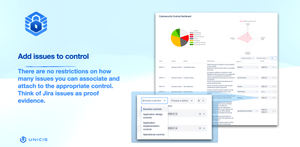 Add issue directly from the dashboard.