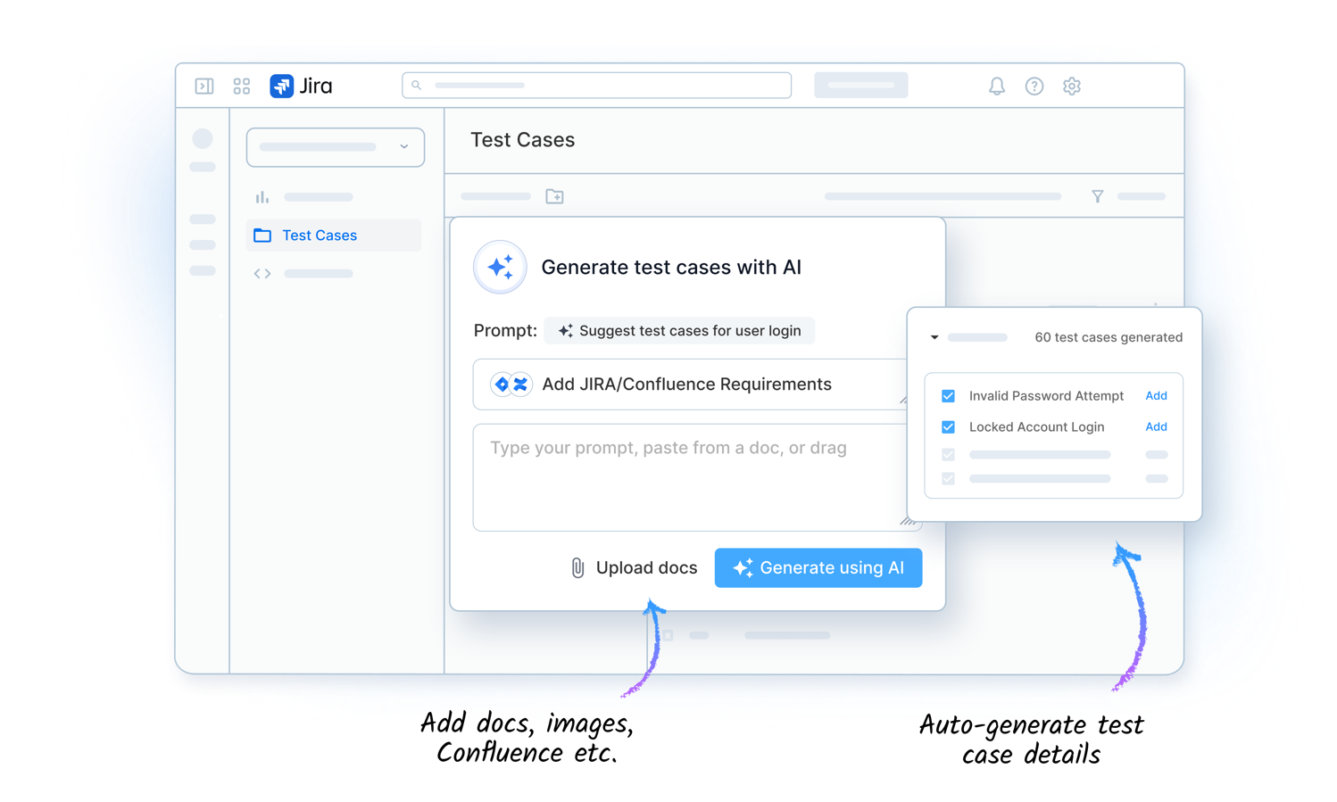 Test creation & execution powered by AI