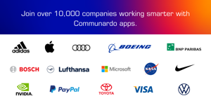 Join over 10000 companies working smarter with Communardo apps