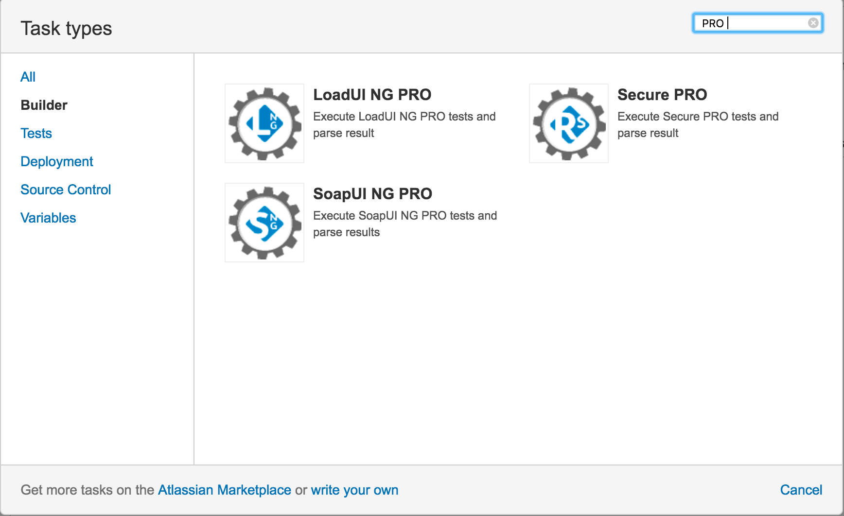 Integrate ReadyAPI with Bamboo and Jira