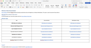 Effortless Word (Docx) documents from Confluence pages.