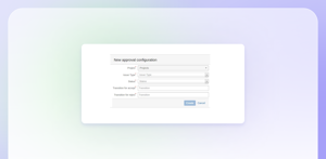 Add new configuration