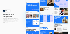 Hundreds of templates