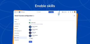 Add skills and required courses