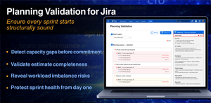 Plan smarter sprints with real capacity intelligence. Validate team workload against available hours, see true capacity per member, and use AI-powered commitment recommendations for balanced, predictable sprint delivery.
