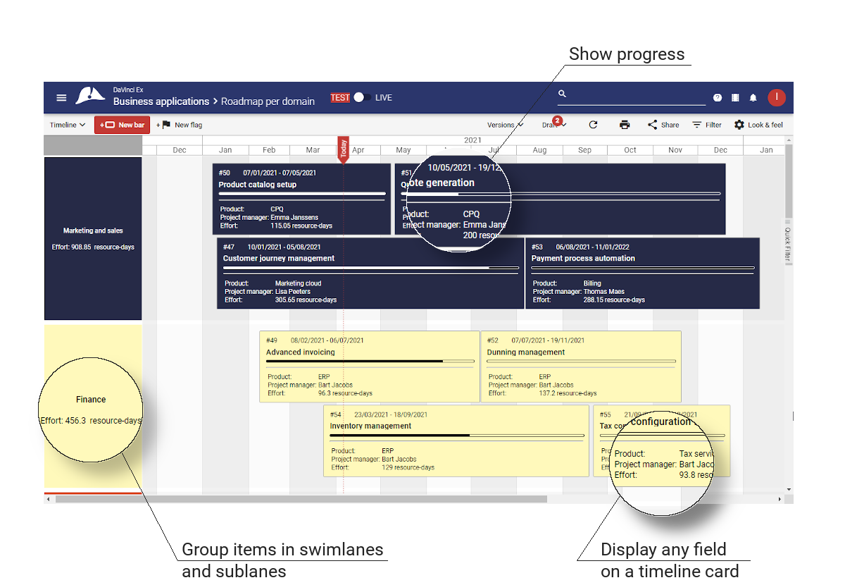 Make timeline boards