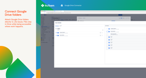 Attach Google Drive folders directly to Jira issues. Files stay in Drive while being accessible where work happens.