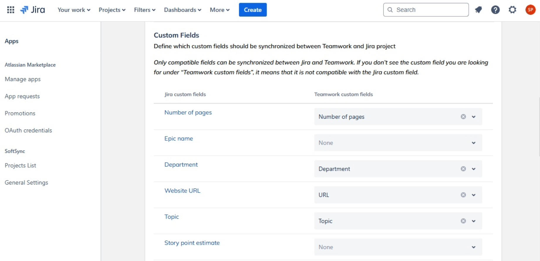 Custom Fields Synchronization