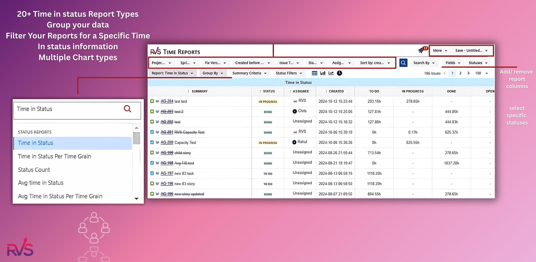 Jira Time in Status