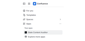 Found under Apps in your Confluence navigation