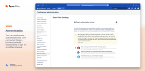 Select an Authentication method
