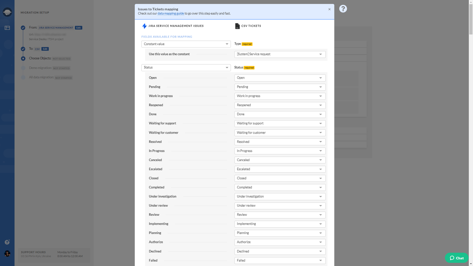 Export all core data and more