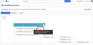 Create work items - quickly create child work items from the canvas