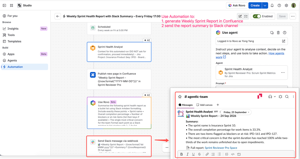 Send Weekly Sprint Report through Agentic Automation