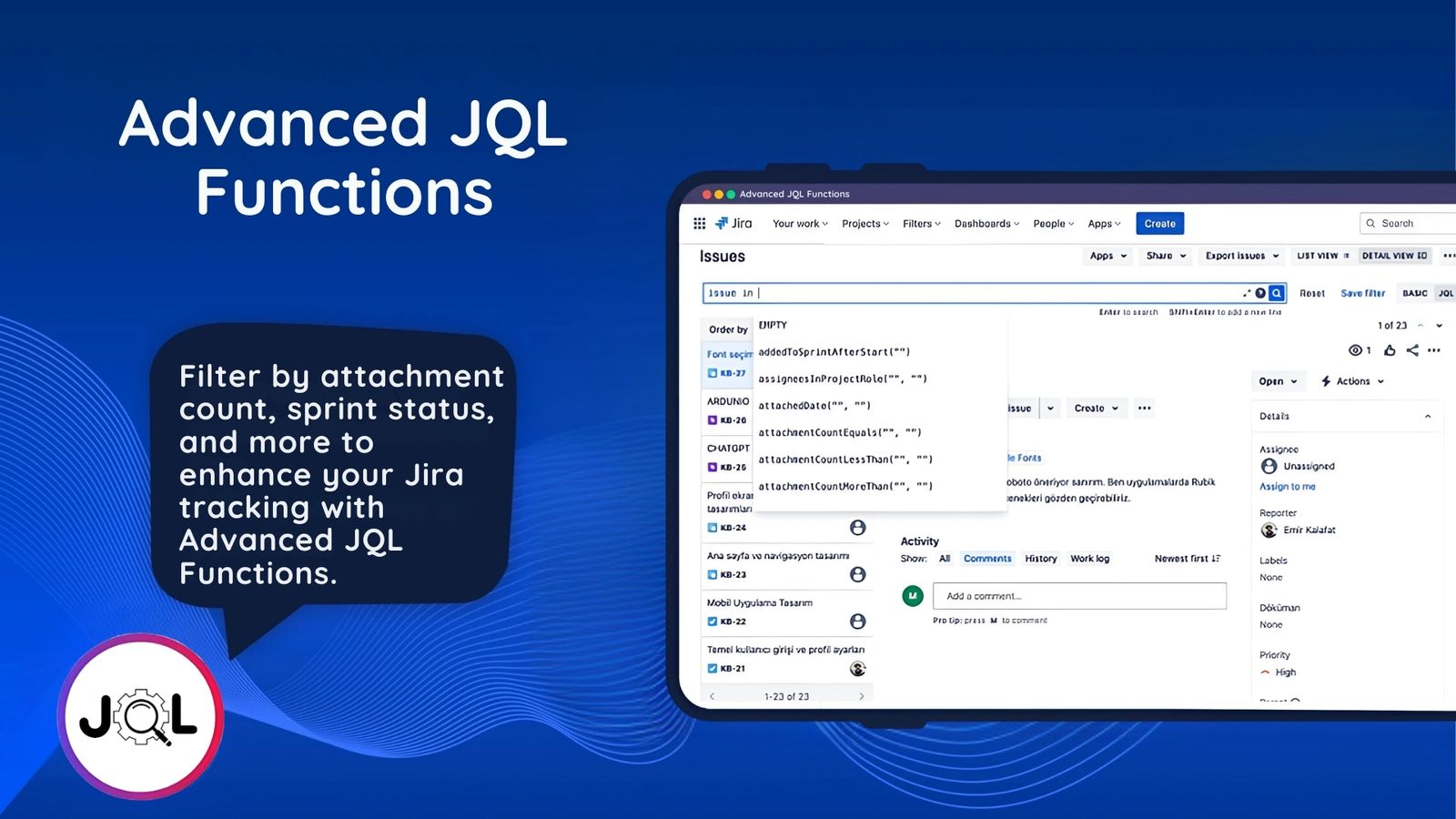Custom Query Functions for Attachments & More