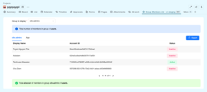 Group Members List for Jira is an app that allows all users on Jira to be able to display members of a group with display options directly in a Jira space (project).