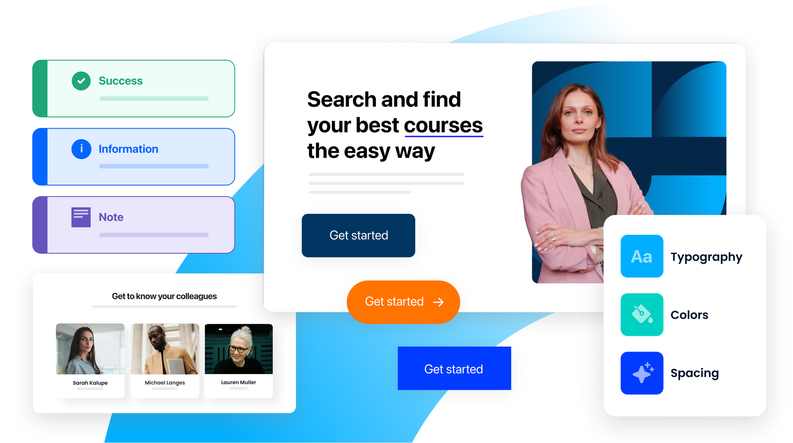 Unleash your content’s potential. No more content silos, unstructured pages, or boring blogs. Build visually appealing and structured pages with intuitive macros or ready-to-go templates. It’s your content, your way.