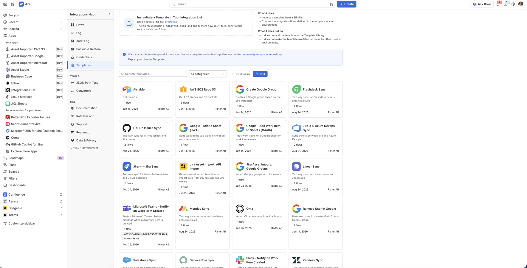 Choose a ready-made integration, connect your credentials and make the flow your own.