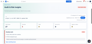 Main Dashboard Gadget View