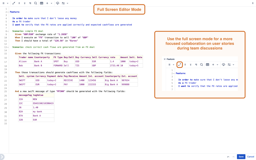 Full Screen Editor Mode