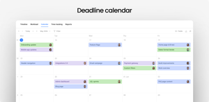 Instantly see your deadlines: track what's completed, upcoming, or past due for better clarity and timely action.