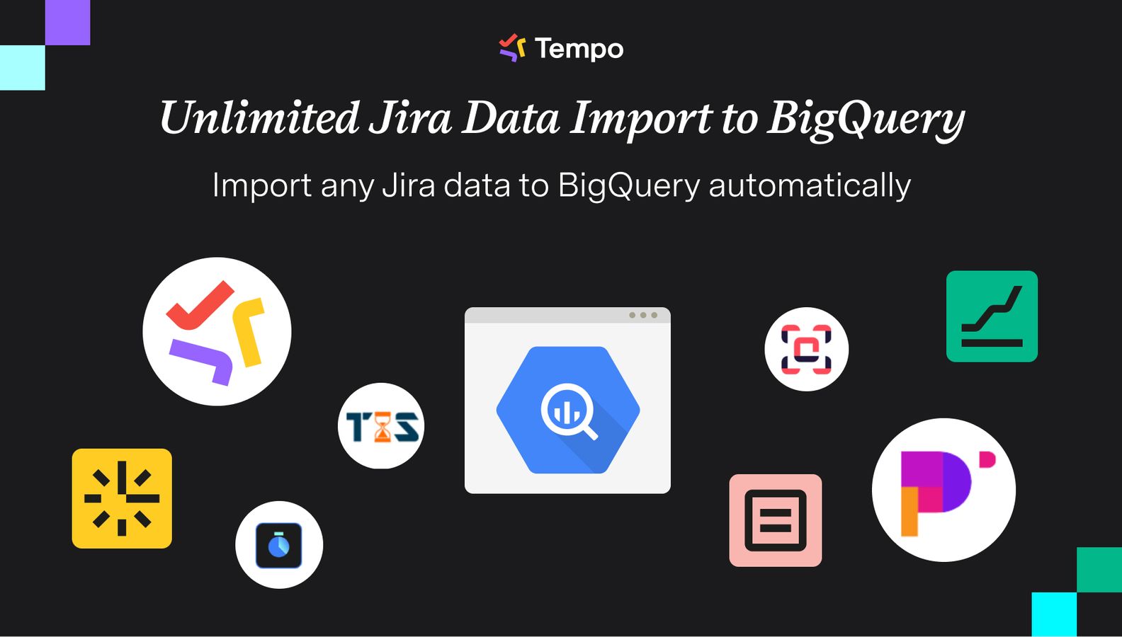 Unlimited Jira Data Import to BigQuery