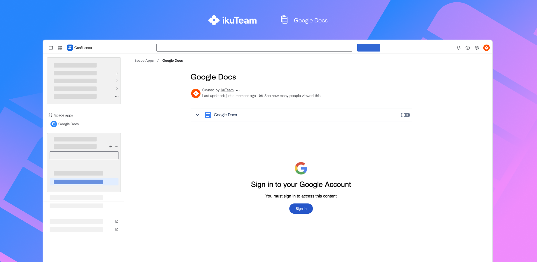 Enterprise security with Google permissions